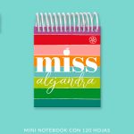 Rainbow Teacher Mini Notebook