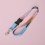 Color Difference Lanyard/ Portagafete