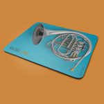 Horn Business Mouse Pad