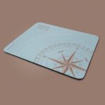 Wind Rose Business Mouse Pad