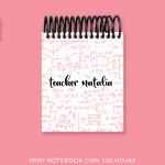 Pink Math Mini Notebook