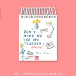 Teacher Vocie Mini Notebook
