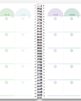 Calendario Mensual para libreta