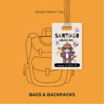 Bad Gorillar Acrylic Name Tag