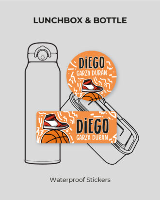 Basket Shoes Waterproof Stickers