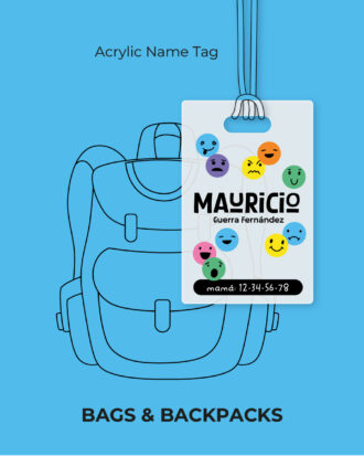 Big Emotions Acrylic Name Tag