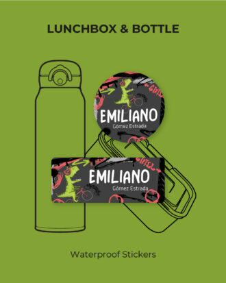 Biker Rex Waterproof Stickers