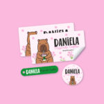 Capibara Coffee School Stickers