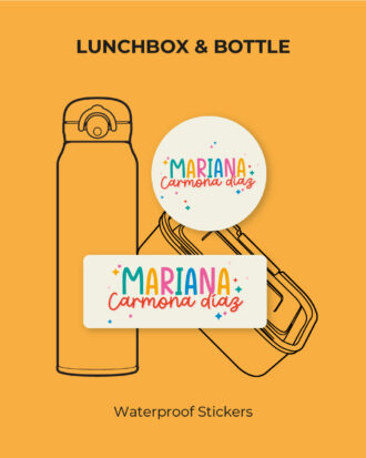 Colored Stars  Waterproof Stickers