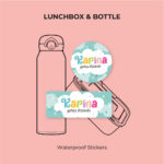 Colorful Cloud- Waterproof Stickers