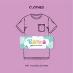 Colorful Cloud Iron-transfer stickers