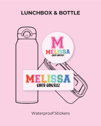 Colorful University Waterproof Stickers