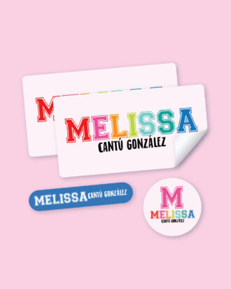 Colorful University School Stickers