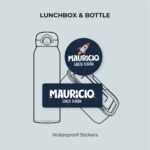 Cool Space Waterproof Stickers