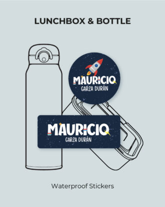 Cool Space Waterproof Stickers