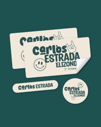 Cool Vibe School Stickers