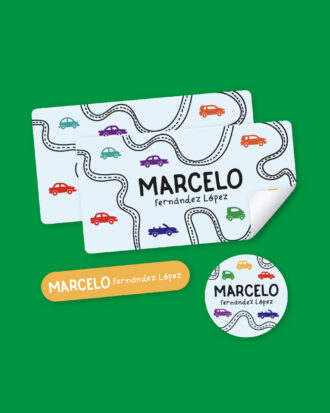 Crazy Road School Stickers