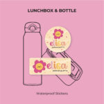 Cute Flower Waterproof Stickers