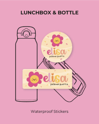 Cute Flower Waterproof Stickers