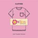 Cute Flower Iron-transfer stickers