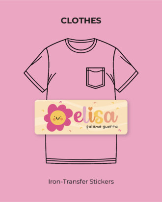 Cute Flower Iron-transfer stickers