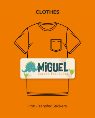 Dinos Iron-transfer stickers