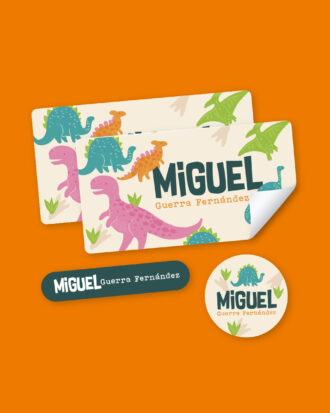 Dinos School Stickers