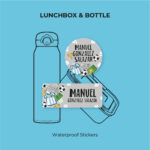 Football Fan Waterproof Stickers