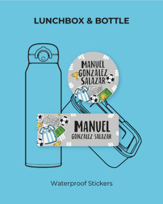 Football Fan Waterproof Stickers