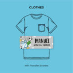 Football Fan Iron-transfer stickers