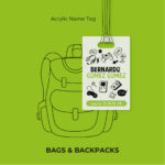 Gammer Doodles Acrylic Name Tag