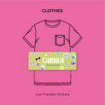 Girly Things Iron-transfer stickers