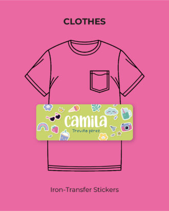 Girly Things Iron-transfer stickers