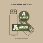 Green Army Waterproof Stickers