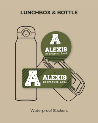 Green Army Waterproof Stickers