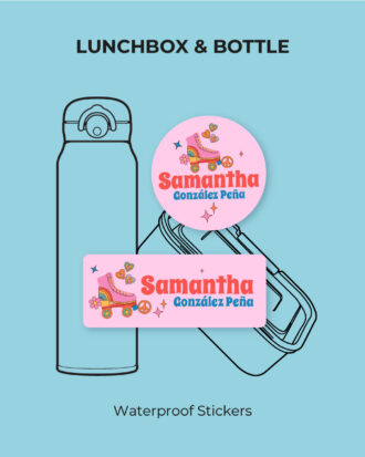 Groovy Skaterollers  Waterproof Stickers