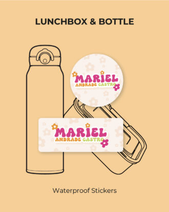 Groovy Spring  Waterproof Stickers