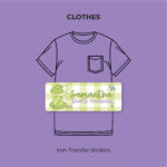 Lovely Frog Iron-transfer stickers