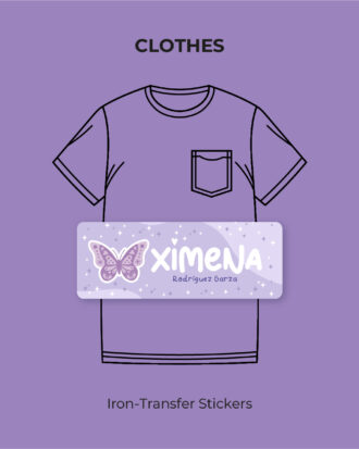 Magic Butterfly Iron-transfer stickers