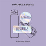 Magic Purple  Waterproof Stickers