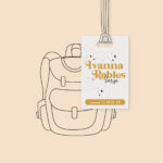 Magical Aesthetic Acrylic Name Tag