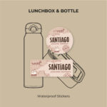 Old Map Waterproof Stickers