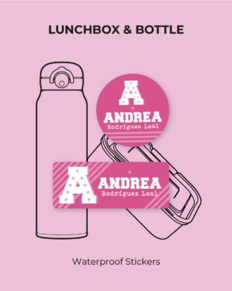 Pink Army Waterproof Stickers