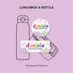 Rainbow Scketchbook Waterproof Stickers