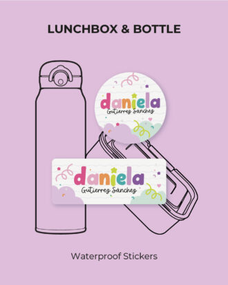 Rainbow Scketchbook Waterproof Stickers