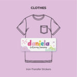 Rainbow Sketchbook Iron-transfer stickers