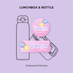 Rainbow Stars Waterproof Stickers