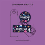 Space Icons  Waterproof Stickers