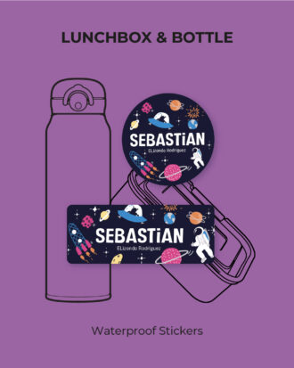 Space Icons  Waterproof Stickers