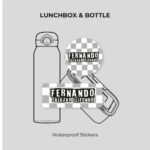 Stencil Waterproof Stickers